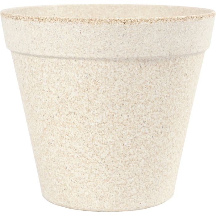 Flower pot, H: 13,5 cm, dia. 15,2 cm, 1 pc