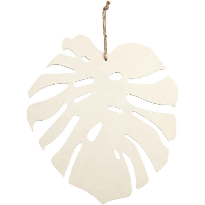 Leaf, H: 35 cm, D. 3 mm, W: 34 cm, 1 pc