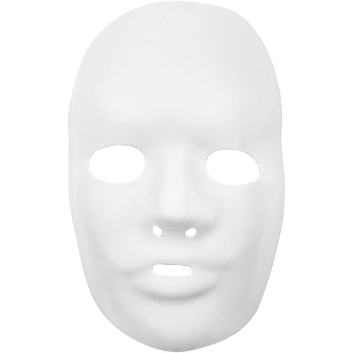 Full Face Masks, H: 24 cm, W: 15,5 cm, 1 pc