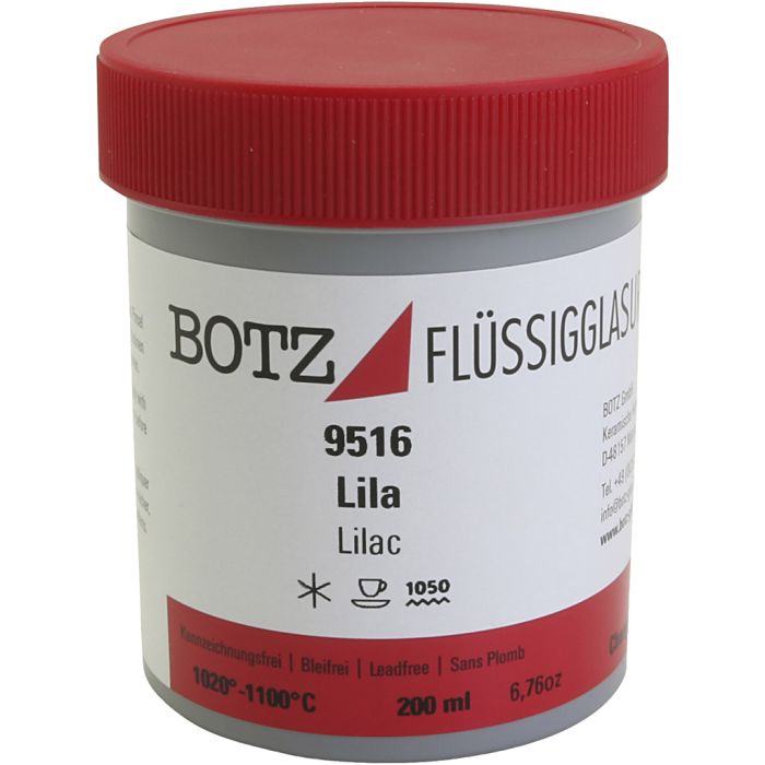 Glaze for clay, purple, 200 ml/ 1 tub