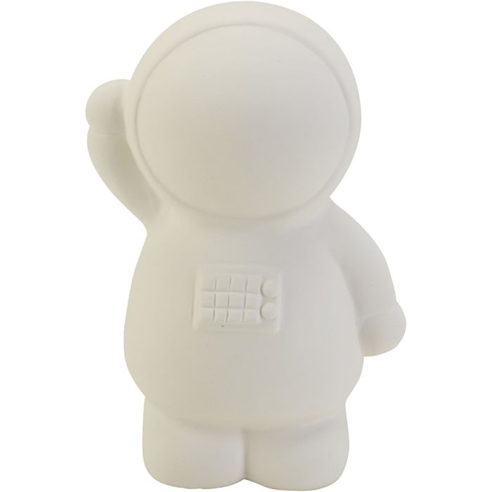 Money Boxes, astronaut, size 11x6,5x6 cm, white, 6 pc/ 1 pack