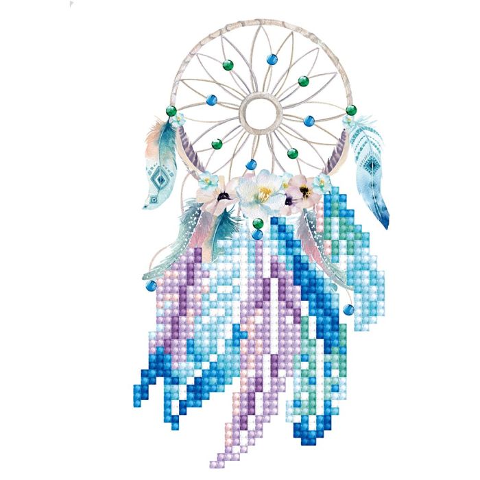 Diamond Dotz, Dreams Come True, card size 12,6x17,7 cm, envelope size 13,6x18,6 cm, 1 pack
