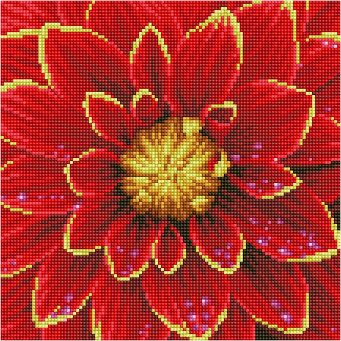 Diamond Dotz, Dahlia, size 28x35,5 cm, 1 pack