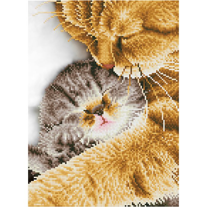 Diamond Dotz, Tender moment, size 35,5x45,7 cm, 1 pack