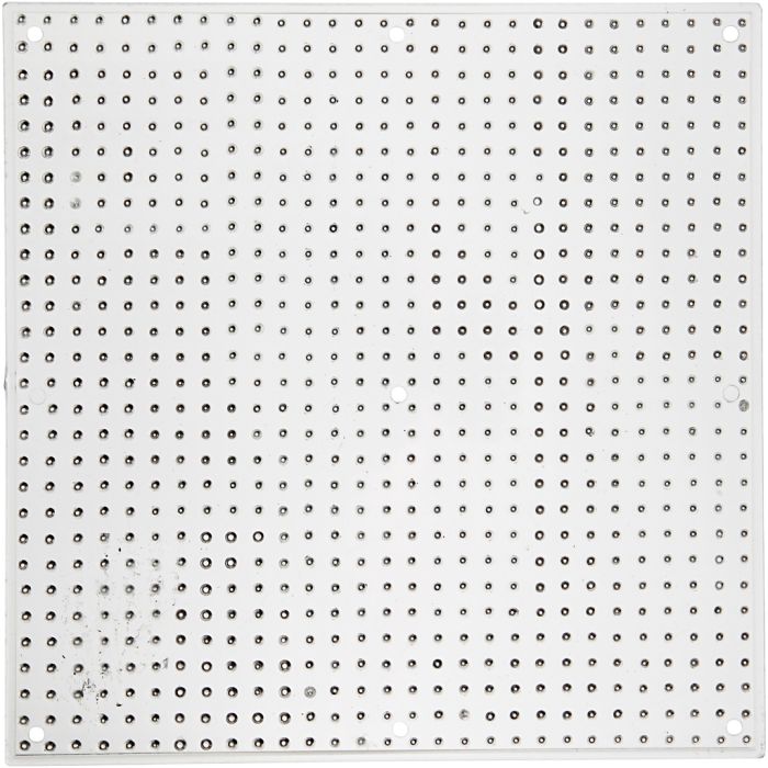 Peg Boards, large square, size 15x15 cm, medium, 10 pc/ 1 pack