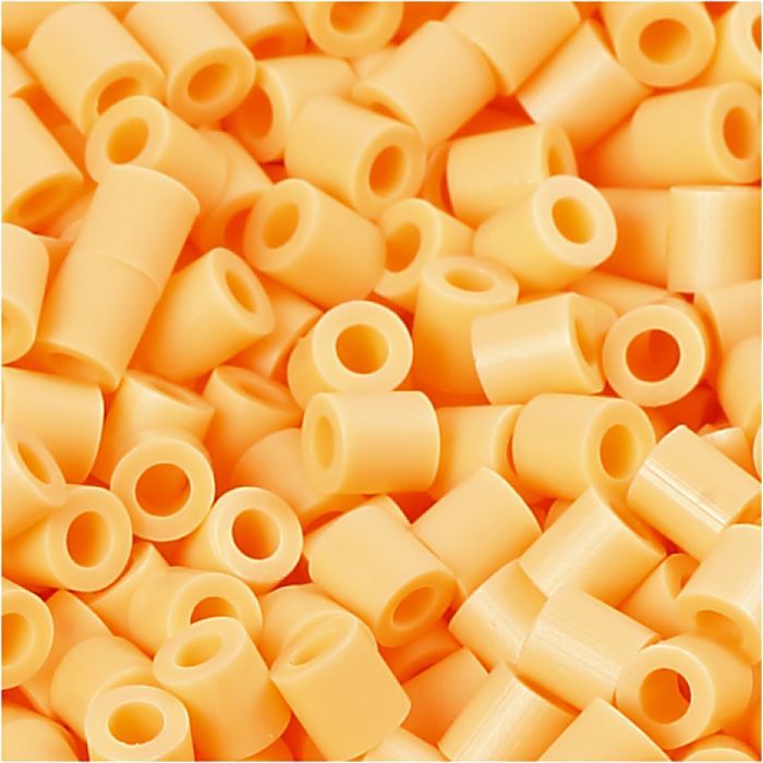 PhotoPearls, size 5x5 mm, hole size 2,5 mm, medium, light orange (26), 1100 pc/ 1 pack