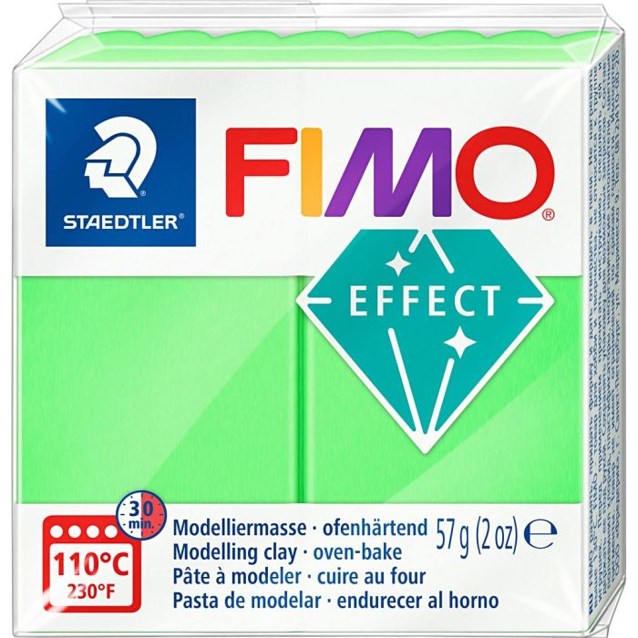 FIMO effect, neon green, 57 g/ 1 pack