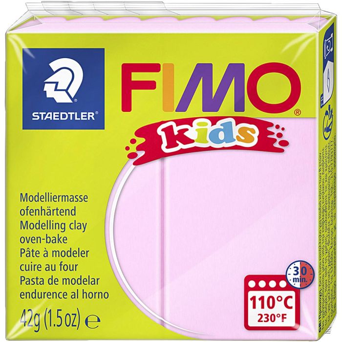 FIMO® Kids Clay, rose, 42 g/ 1 pack