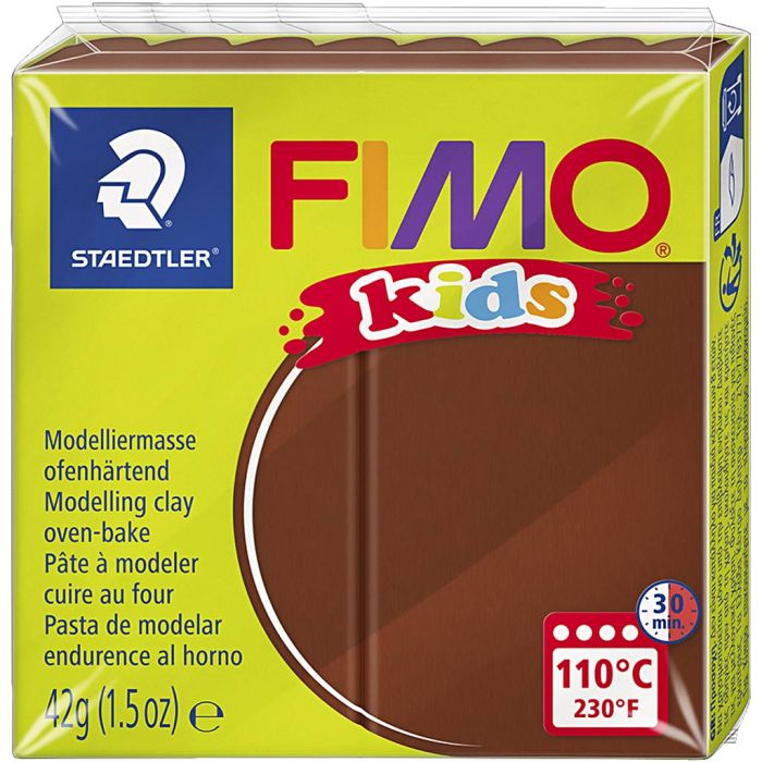 FIMO® Kids Clay, brown, 42 g/ 1 pack