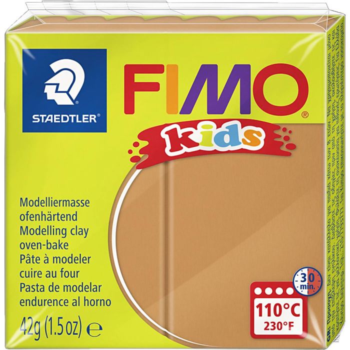 FIMO® Kids Clay, light brown, 42 g/ 1 pack