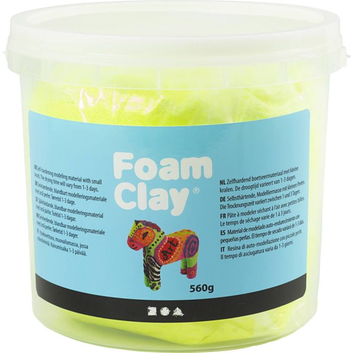 Foam Clay®, light yellow, 560 g/ 1 bucket