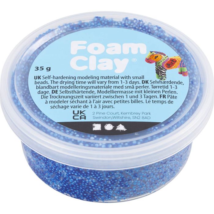 Foam Clay®, blue, 35 g/ 1 tub
