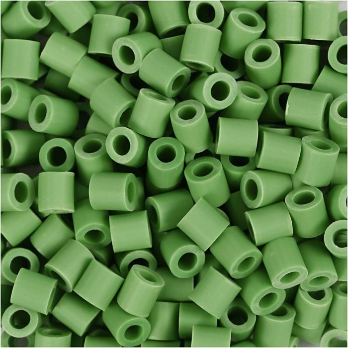 NABBI BioBeads, size 5x5 mm, hole size 2,5 mm, medium, green, 1000 pc/ 1 pack