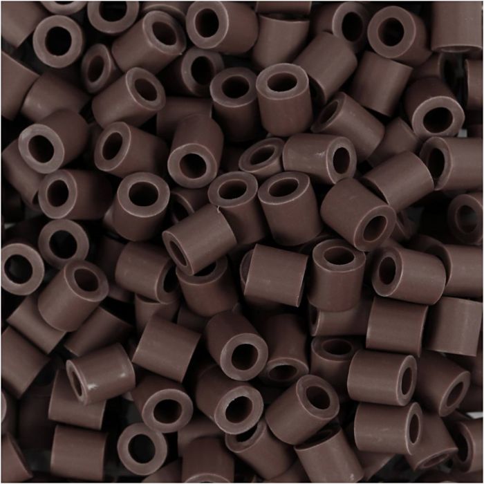NABBI BioBeads, size 5x5 mm, hole size 2,5 mm, medium, brown, 1000 pc/ 1 pack
