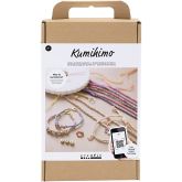 Starter Craft Kit Kumihimo, Friendship bracelet, 1 pack