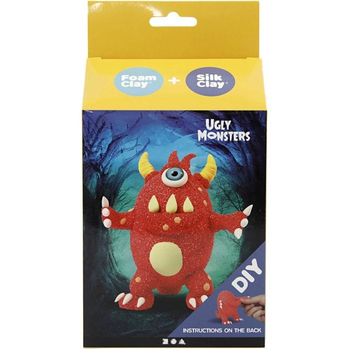 Funny Friends, monster, red, 1 pack