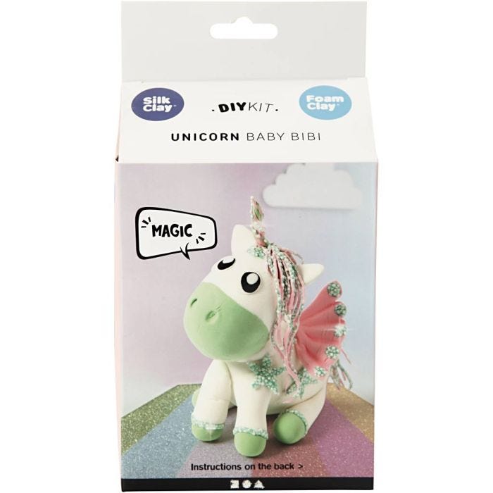 Funny Friends, Unicorn, green, 1 pack