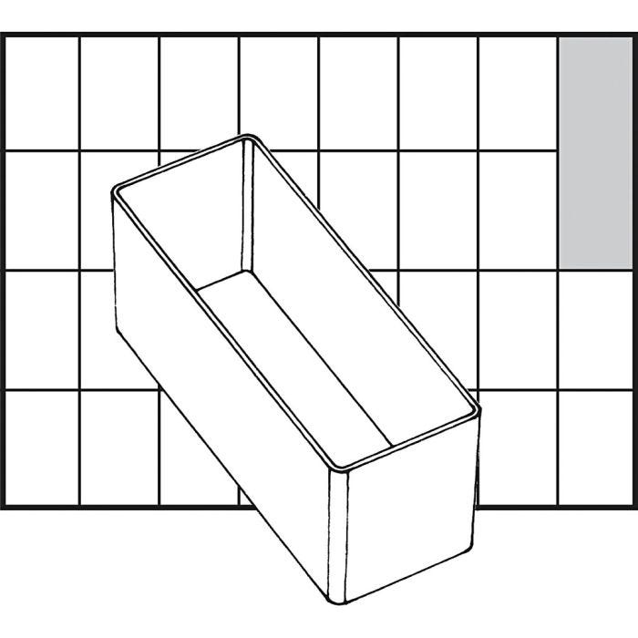 Insert Box, H: 47 mm, size 109x39 mm, 1 pc