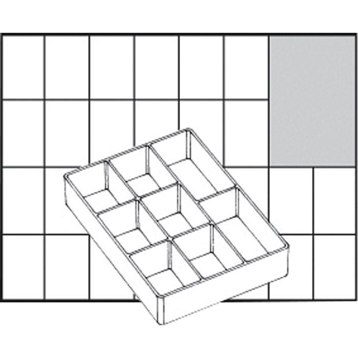 Insert Box, no. A78 Low, H: 24 mm, size 109x79 mm, 1 pc