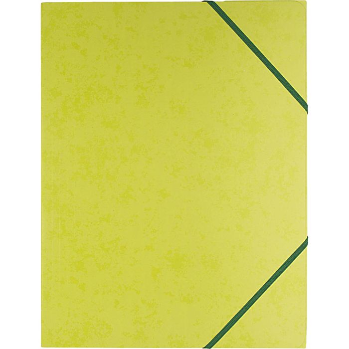 Flap Elasticated Folder, A4, size 22,9×32,4 cm, green, 1 pc