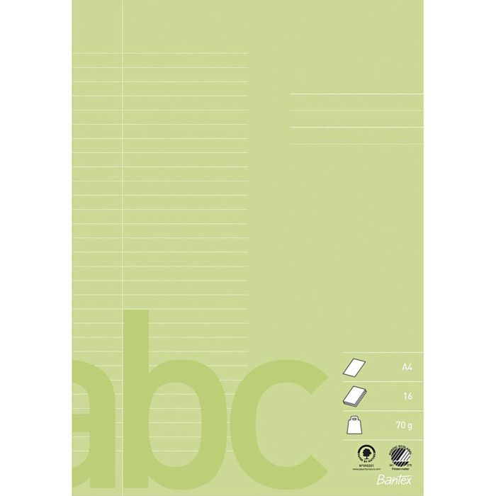 A4, Number of pages 32, 70 g, lime green, 1 pc