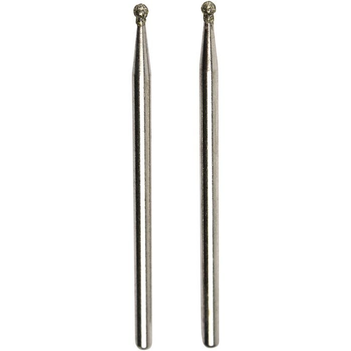 Diamond Grinding Bits, size 1,8 mm, 2pc/ 1 pack