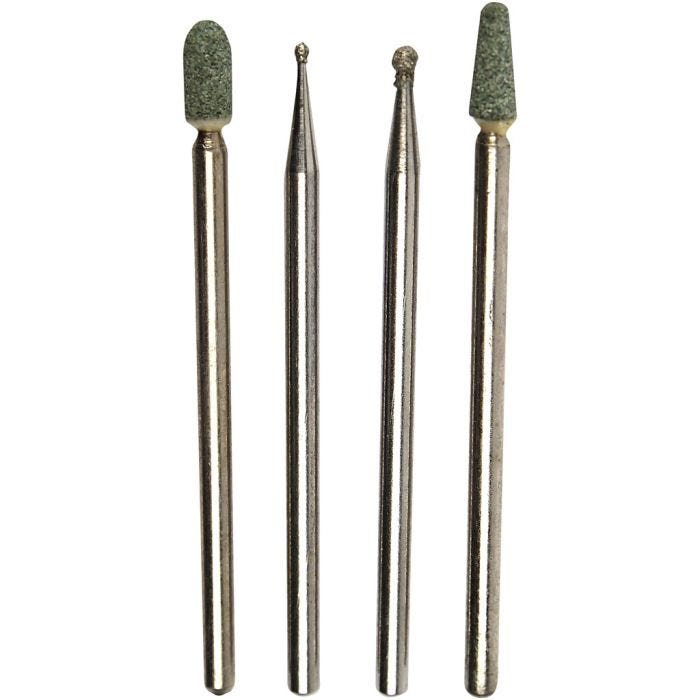 Grinding Bit Set, size 1,0-5 mm, 4pc/ 1 set