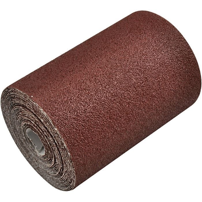 Sandpaper, Grit 60, W: 11,5 cm, 5 m/ 1 roll