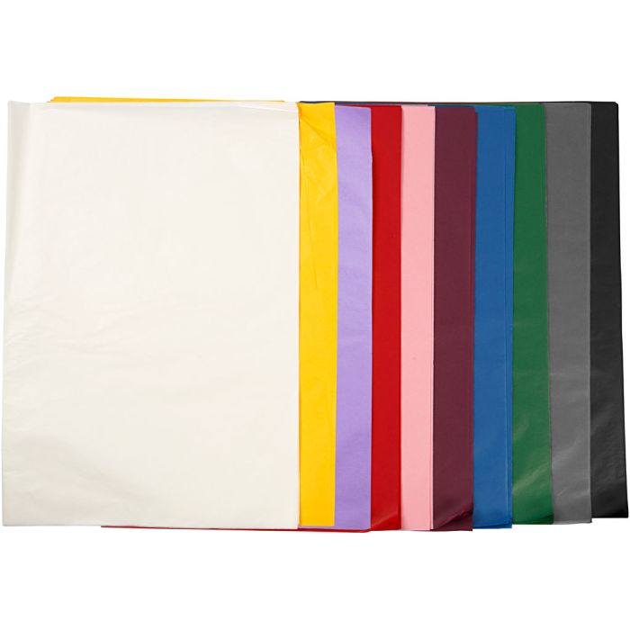 Tissue Paper, sheet 50x70 cm, 17 g, 10x25 sheet/ 1 pack