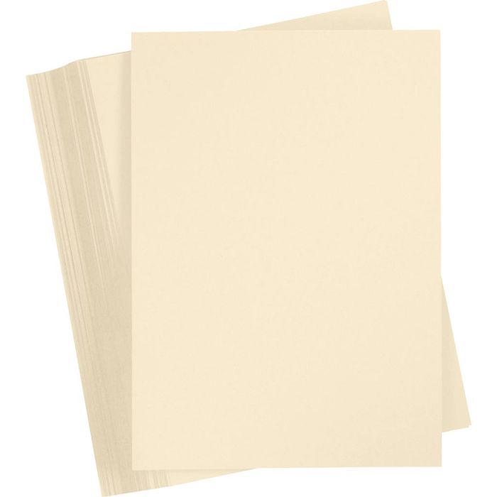 Card Paper, A4, 180 g, light beige, 25 sheet/ 1 pack