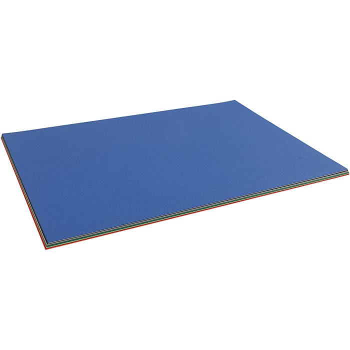 Christmas Card, A2, sheet 420x594 mm, 180 g, assorted colours, 20 ass sheets/ 1 pack