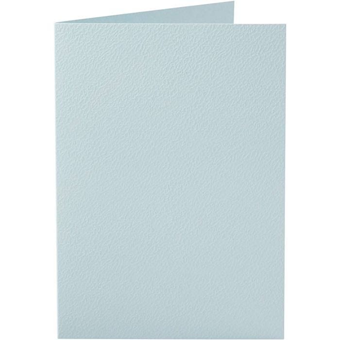 Cards, card size 10,5x15 cm, 220 g, light blue, 10 pc/ 1 pack