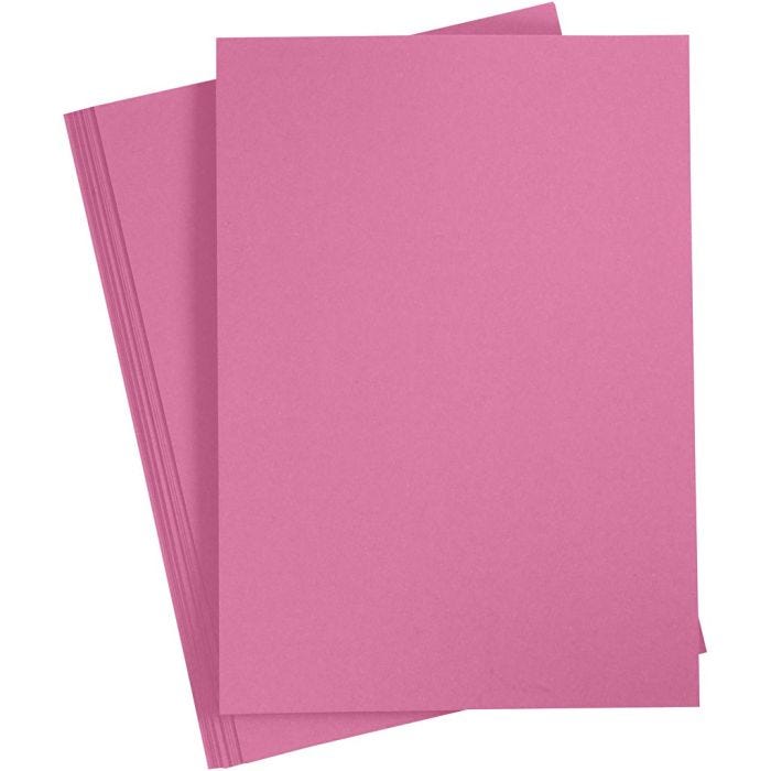 Paper, A4, sheet 210x297 mm, 80 g, pink, 20pc/ 1 pack