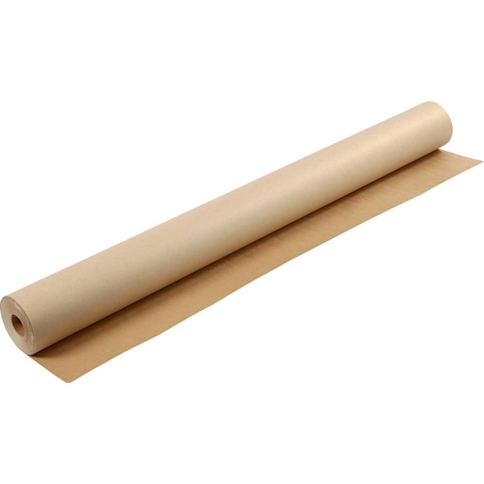 Kraft Paper, W: 150 cm, 200 g, brown, 50 m/ 1 roll
