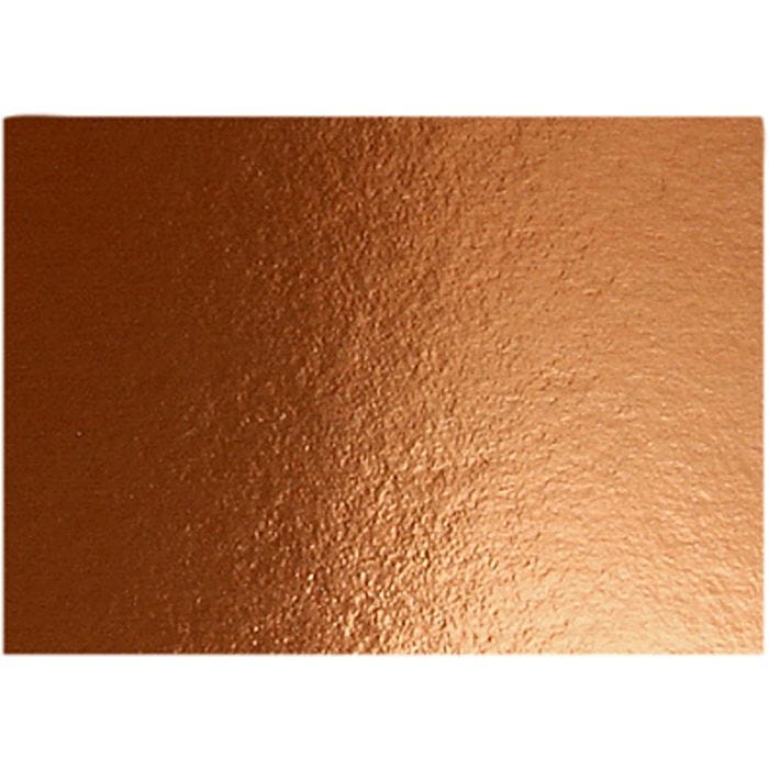 Metallic Foil Card, A4, sheet 210x297 mm, 280 g, copper, 10 sheet/ 1 pack