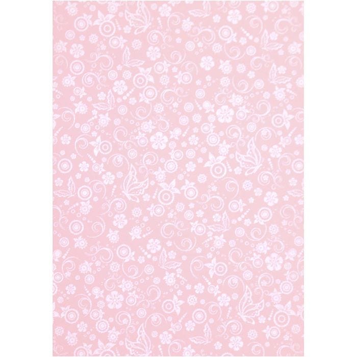 Paper, A4, sheet 210x297 mm, 80 g, light red, 20 sheet/ 1 pack