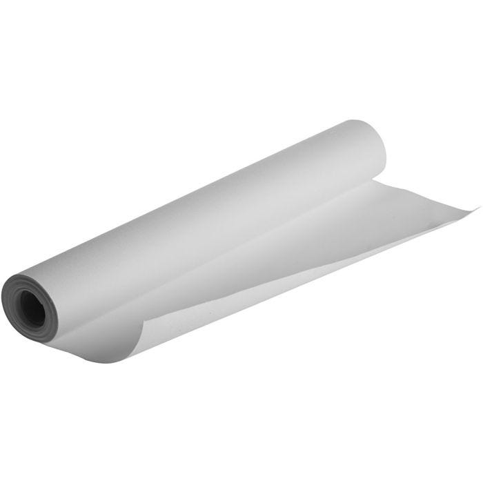 Canvas Roll, W: 50 cm, 380 g, white, 5 m/ 1 roll