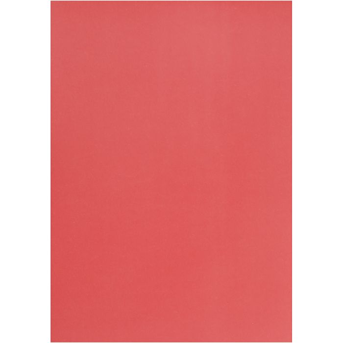 Vellum Paper, A4, sheet 210x297 mm, 100 g, red, 10 sheet/ 1 pack