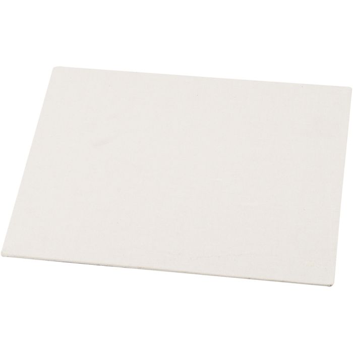 Canvas Panel, size 18x24 cm, thickness 3 mm, 280 g, white, 1 pc