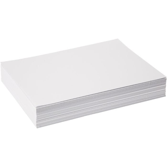 Drawing paper, A4, sheet 210x297 mm, 130 g, white, 250sheet/ 1 pack