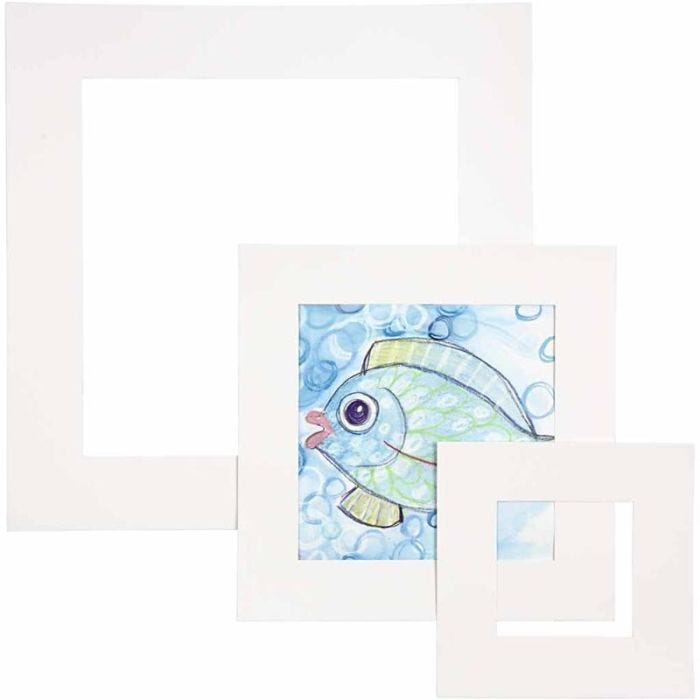 Picture Mount, thickness 0,4 mm, 270 g, white, 75 pc/ 1 pack