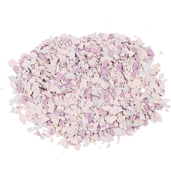 Terrazzo flakes, purple, 90g/ 1 tub