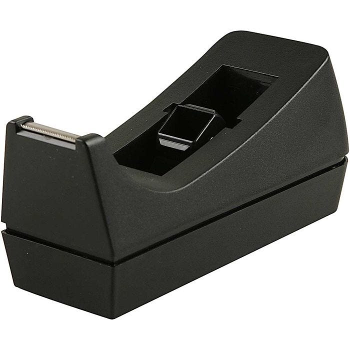 Desk Tape Dispenser , black, 1 pc