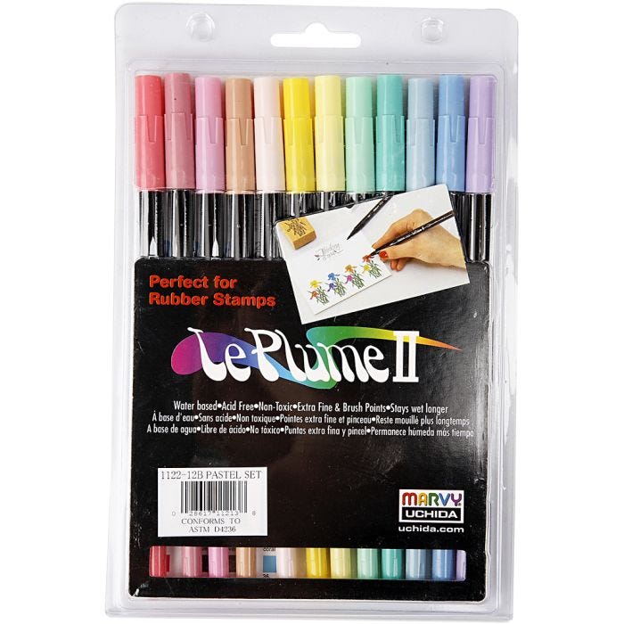 Le Plume II Pens, 12 pc/ 1 pack