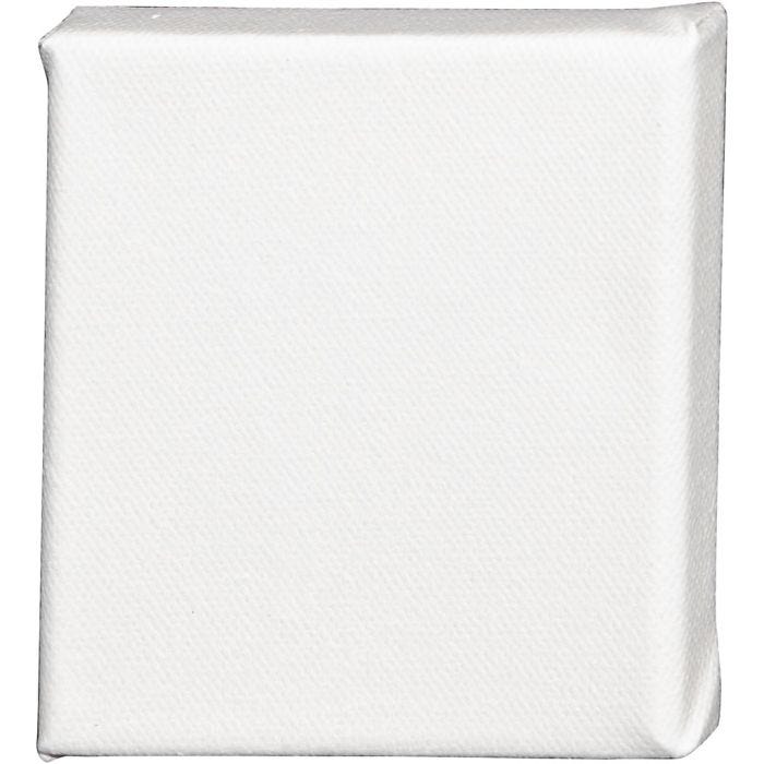 Canvas, D. 1.6 cm, size 10x10 cm, 360 g, white, 10 pc/ 1 pack