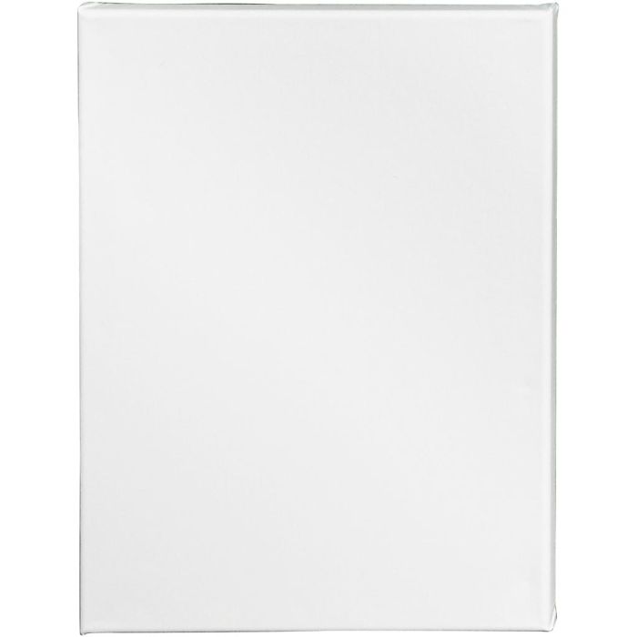 Canvas, D. 1.6 cm, size 30x40 cm, 360 g, white, 10 pc/ 1 pack