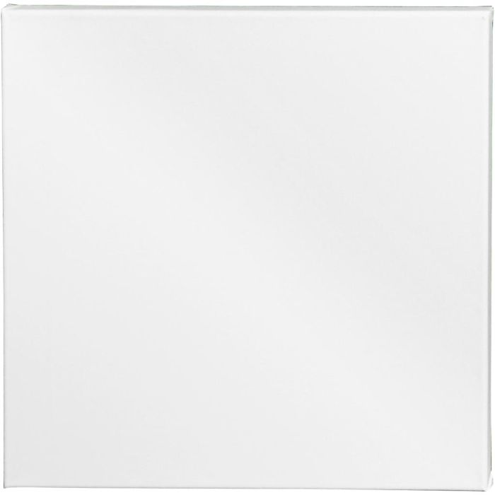 Canvas, D. 1.6 cm, size 40x40 cm, 360 g, white, 10 pc/ 1 pack