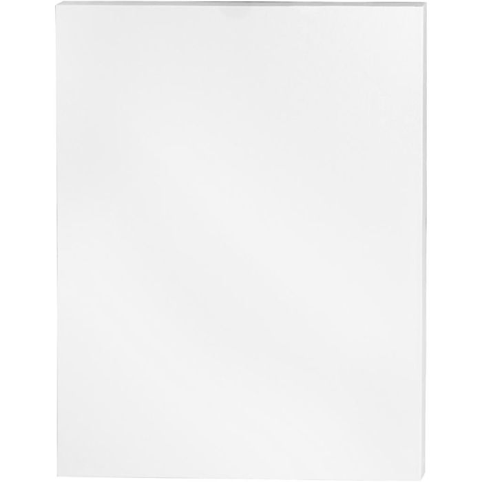 Canvas, D. 3,7 cm, size 70x90 cm, 360 g, white, 5pc/ 1 pack