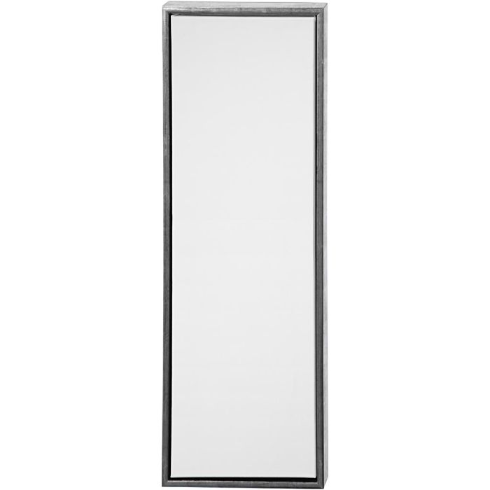 Canvas with Wooden Frame, size 30x90 cm, 360 g, antique silver, white, 1 pc