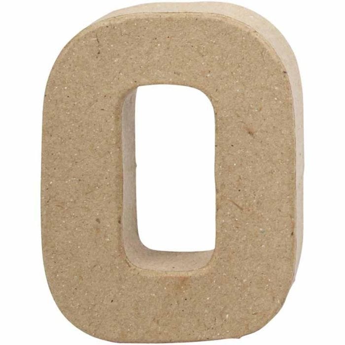 Letter, O, H: 10 cm, W: 7,8 cm, thickness 1,7 cm, 1 pc